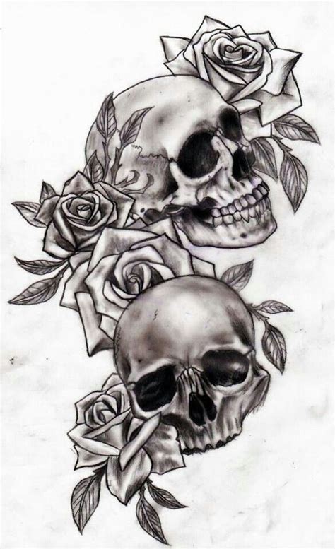 Pin By Alysha Lich On Tattoos Skull Tattoo Design Skull Rose Tattoos