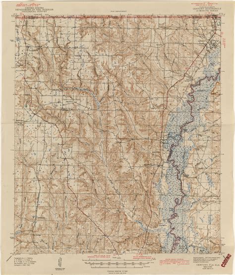 Topo Map Alabama Elamp