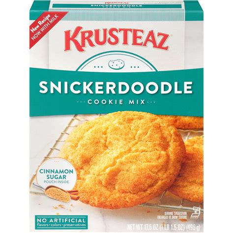 Krusteaz Snickerdoodle Cookie Mix 175 Oz Box