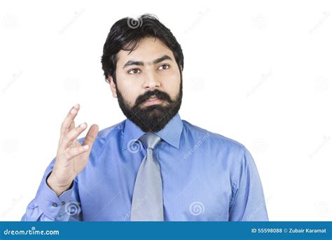 Young Businessman Asking Question Stock Photo Image Of Confusion