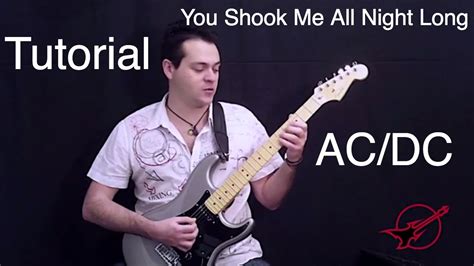 Aprende A Tocar You Shook Me All Night Long De Acdc En La Guitarra