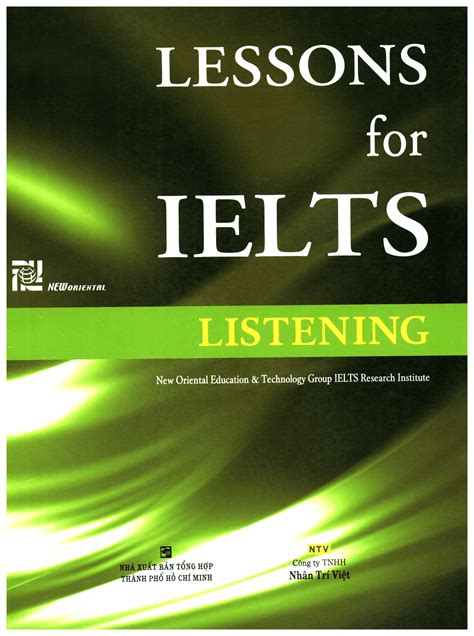 Lessons For Ielts Listening Reading Writing Speaking Full Pdf