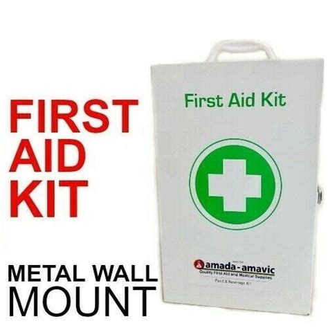 Office Standard Metal First Aid Kit Amada First Aid