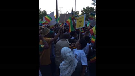 Ethiopian Protest Amhara Oromo United Protest Against Woyane Youtube