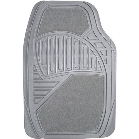 Auto Drive Carpetrubber Floor Mats 4pk