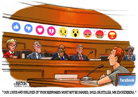 Cartoons Mark Zuckerberg Faces Congress
