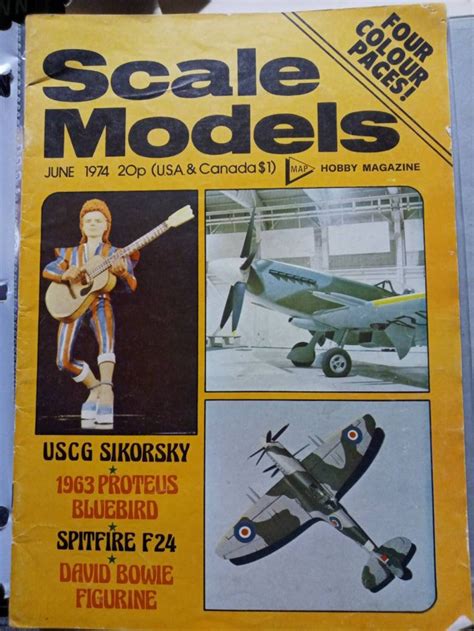 Scale Models Magazine June 1974 Etsy