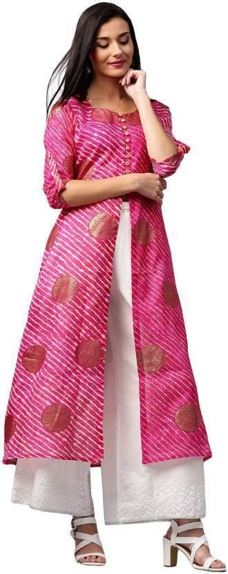 women indian kurta kurti long shrug dress top tees bottom floral gown