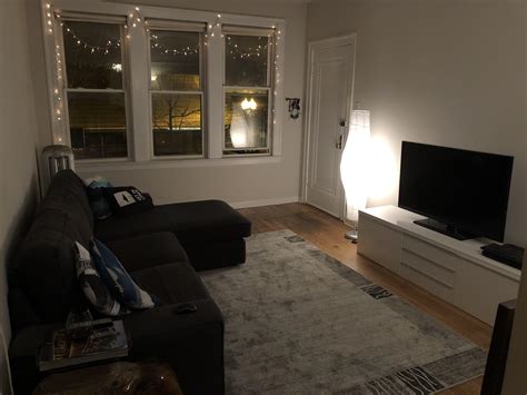 Minimalist Apartment Living Room Looking For Recommendations To Make