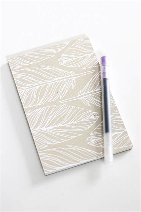 White Feather Notepad