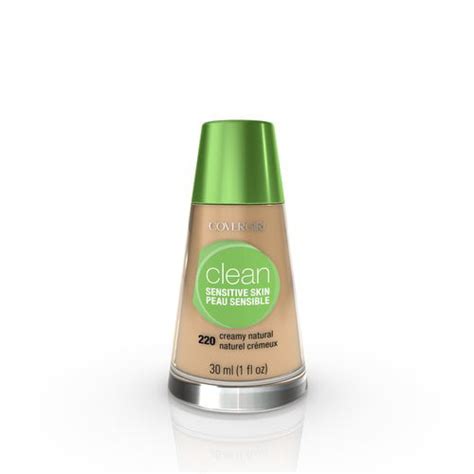 Covergirl Clean Liquid Make Up Foundation Sensitive Skin Creamy