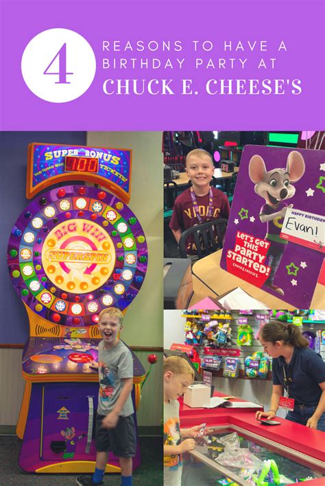 4 Reasons To Have A Birthday Party At Chuck E Cheeses Wildish Jess