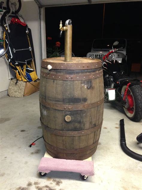 Kegerator Kegerator Barrels Diy Whiskey Barrel