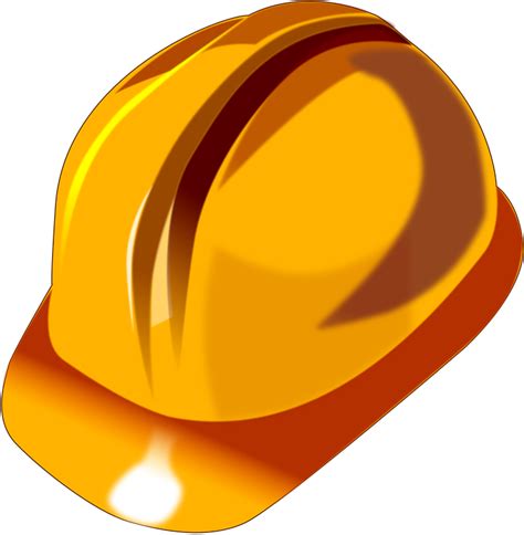 Hardhat Hat Orange Free Vector Graphic On Pixabay