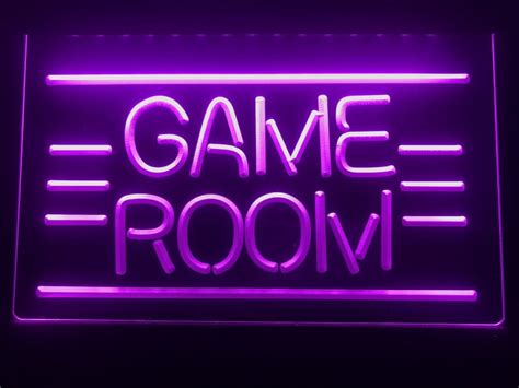 Game Room Sign Ubicaciondepersonascdmxgobmx