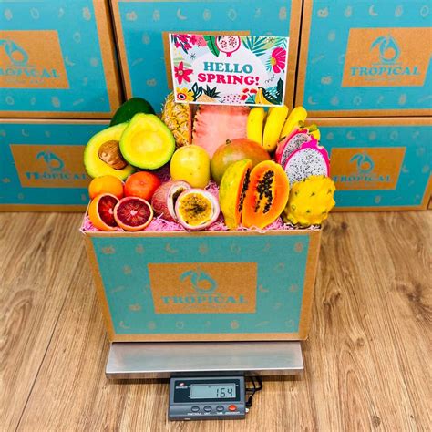 Taste The Tropics Fruit Box A Tropical And Exotic Fruit Variety Box