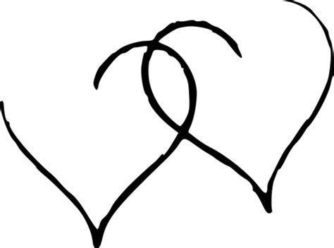 Hearts Line Art Free Download On Clipartmag
