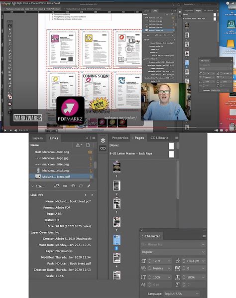 Edit Placed Pdf In Indesign Macos Open An Adobe Indesign 2021 Or
