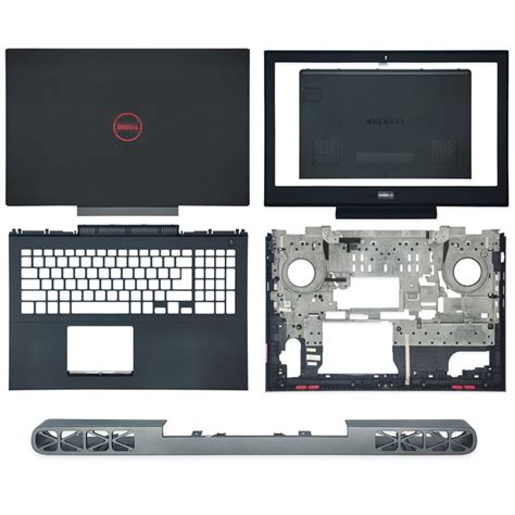 New For Dell Inspiron 15 7000 7566 7567 Laptop Lcd Back Cover Front