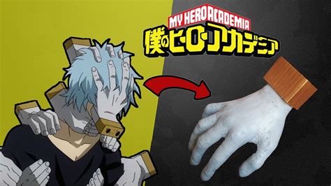 Making Shigarakis Hand From My Hero Academia Youtube