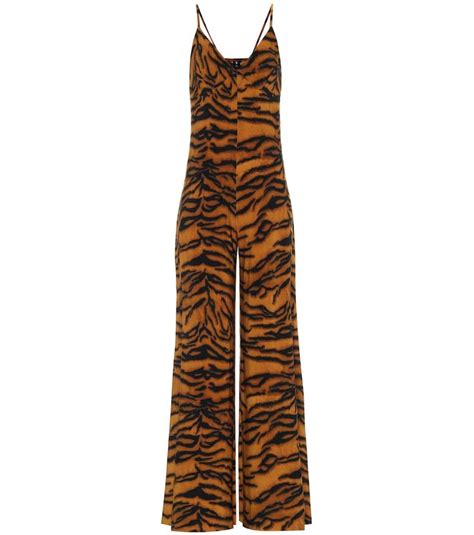 Exclusive To Mytheresa Tiger Print Jumpsuit In Printed