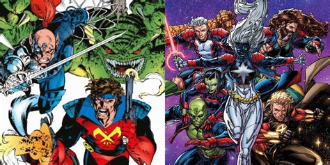 Marvel Comics 10 Best Cosmic Teams