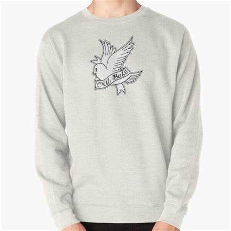 Lil Peep Sweatshirts Cry Baby Lil Peep Logo Pullover Sweatshirt