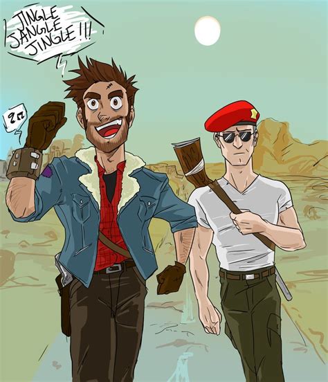 Courier Six And His Bestest Buddy Boone Fallout New Vegas Fallout Fan Art Fallout Art