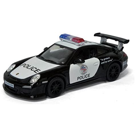 Kinsmart Police Cars Porsche 911 Gt3 Rs