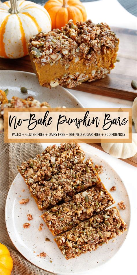 No Bake Paleo Pumpkin Pie Bars — Plenty And Well Recipe Paleo Pumpkin