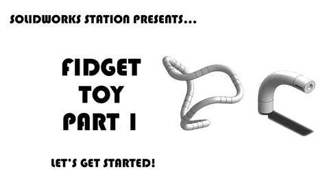 Solidworks Station Fidget Toy Part 1 Of 2 Youtube