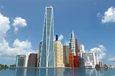 Modern House Of Glass Walls By Steve Hermann Minecraft City