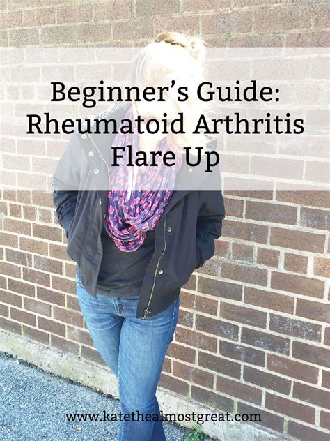 Beginners Guide Rheumatoid Arthritis Flare Up Kate The Almost