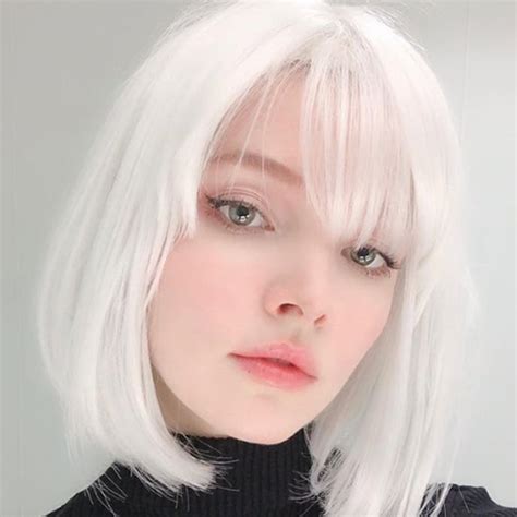 White Hair Color Ideas Popsugar Beauty