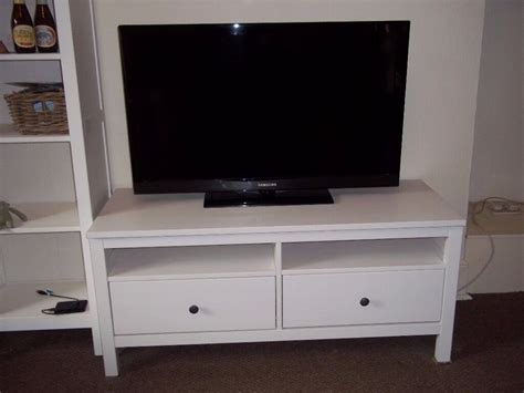 Ikea Hemnes White Tv Stand With 2 Drawers In Camden Town London