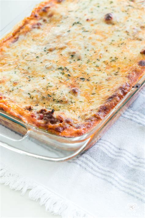living room lasagna recipe
