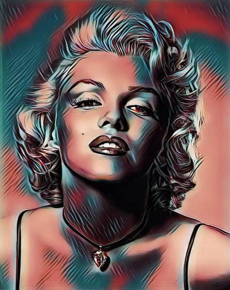 Marilyn Monroe Pop Art Usa 5 Digital Art By Art By Sascha Schuerz