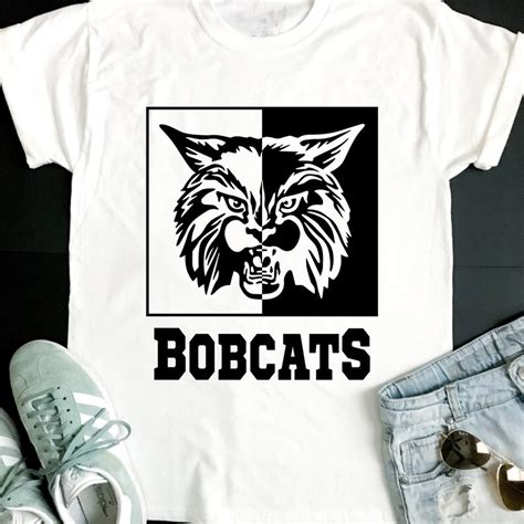 Bobcats Svg Football Svg Bobcats T Shirt Design Bobcats Etsy