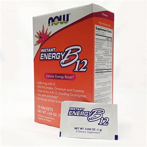 Now Instant Energy B12 2000 Mcg