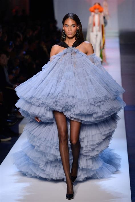 The absolute chicest looks from paris fashion week. CINDY BRUNA at Jean-paul Gaultier Runway Show at Paris ...