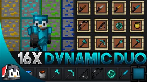 Dynamic Duo V2 16x Mcpe Pvp Texture Pack Fps Friendly Youtube