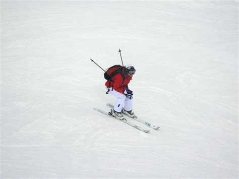 Skiing On Slope Free Stock Photo Public Domain Pictures