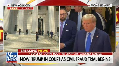 Gop Legal Expert John Yoo Tells Fox News Trump Will Lose Fraud Case And He Knows It Hes