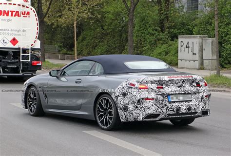 2022 Bmw 8 Series Convertible Lci Shows Updated Design New