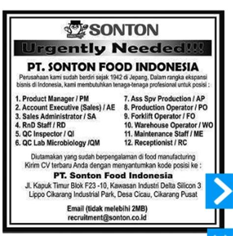 Lihat informasi lowongan kerja semarang terbaru hari ini di mamikos.com. KOMPAS Lowongan Kerja (Sabtu-Minggu): Lowongan Kerja PT ...