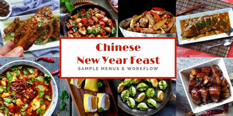 Millions customers found chinese new year menu templates &image for graphic design on pikbest. How to prepare a Chinese New Year Feast: sample menus ...