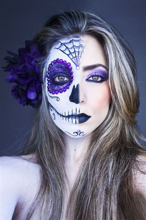20 Half Face Halloween Makeup Ideas That Look Real Feed Inspiration