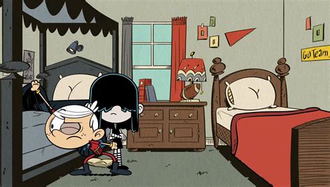 Image S1e10b Lincoln Looks In Lucys Bedpng The Loud House
