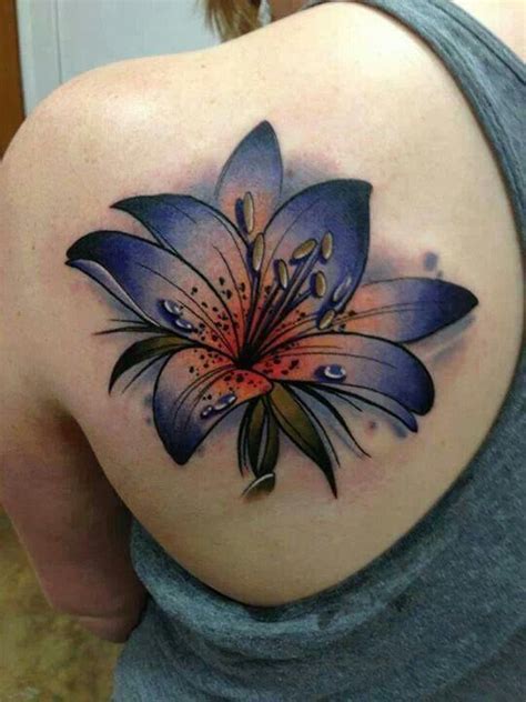 Liturgically, the lily is a symbol of christ himself. Décor You Splendor With Flower Tattoos Ideas | Beautiful ...