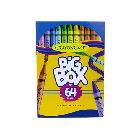 Big 64 Box Of Crayons Palette | Palette, Blush palette, Crayon